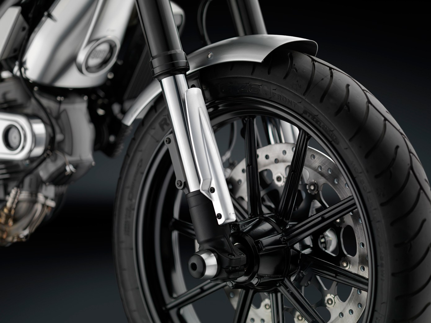 Rizoma_ZDM134A_Fork_Tube_Guards_Protezione_Steli_Forcella_Ducati_Scrambler